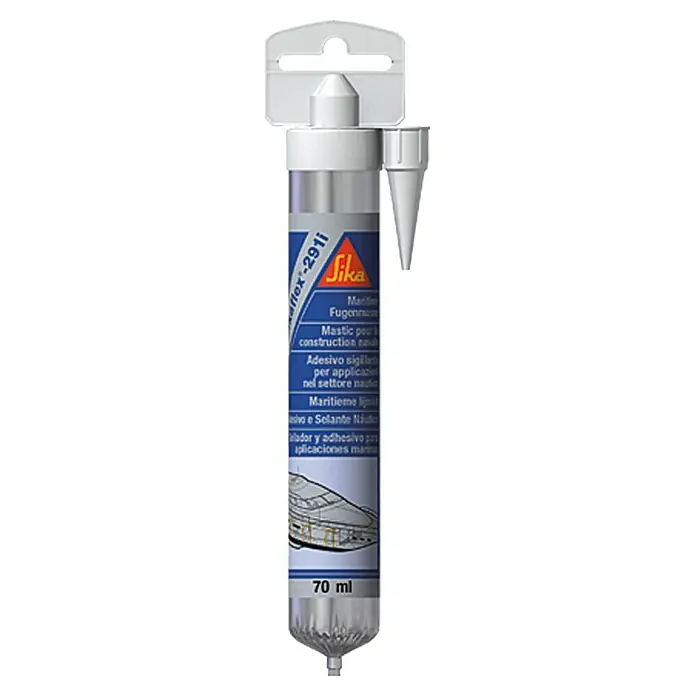 Sika Dichtmasse Sikaflex 291i - Weiß, 70 ml, Verpackung: Beutel - Tube Sika Sikaflex-291i Dichtstoff, ideal für Marineanwendungen. Zuverlässiger Schutz vor Wasser und Witterungseinflüssen im maritimen Bereich.