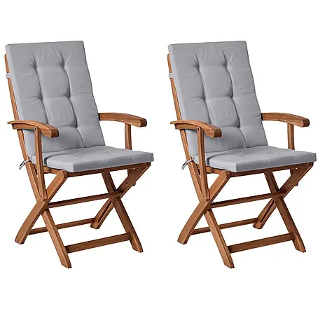 Beliani  Gartenstuhl-Set MAUI PREMIUM