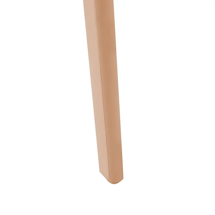 4er-Set Gartenstuhl ILLUMANI in Beige -  - Hellbraunes, rechteckiges Möbelbein, leicht verjüngt, mit abgerundetem Fuß.