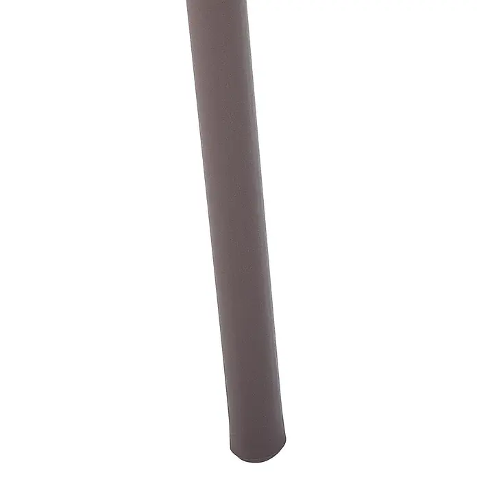 4er-Set Esszimmerstuhl GELA in Beige -  - Dunkelbraunes, zylindrisches Möbelbein mit glatter, matter Oberfläche.
