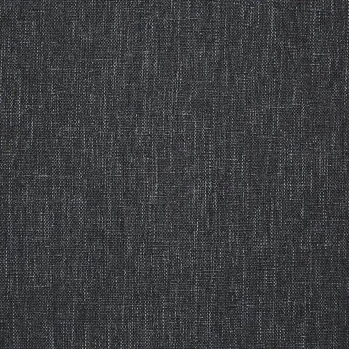 Beliani Gartenstuhl-Set CAVOLI - 4 Stk., Aluminium, Weiß, B x T x H: 54 x 60 x 82 cm - Dunkelgraue, gewebte Stofftextur mit helleren Fäden.