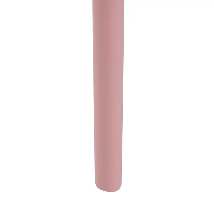 4er-Set Esszimmerstuhl BRUGNELLO in Rosa -  - Rosa zylindrisches Möbelbein.