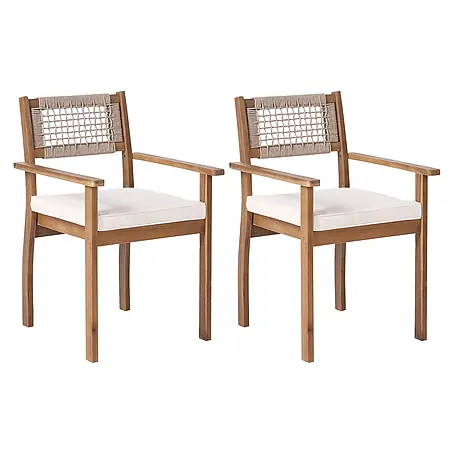 Beliani  Gartenstuhl-Set SUMIRAGO