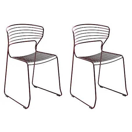 Beliani  Gartenstuhl-Set PISTOIA