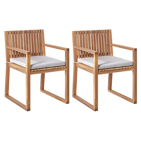 Beliani  Gartenstuhl-Set SASSARI PREMIUM