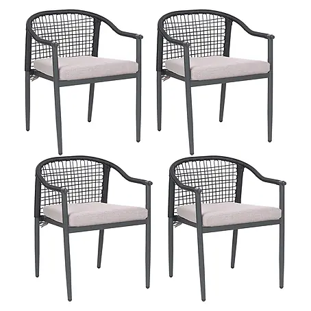 Beliani  Gartenstuhl-Set OZZERO