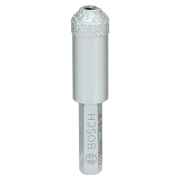 Bosch Broca diamantada para perforación en seco Ceramic (Diámetro: 14 mm, Diámetro vástago: 8 mm hexagonal)
