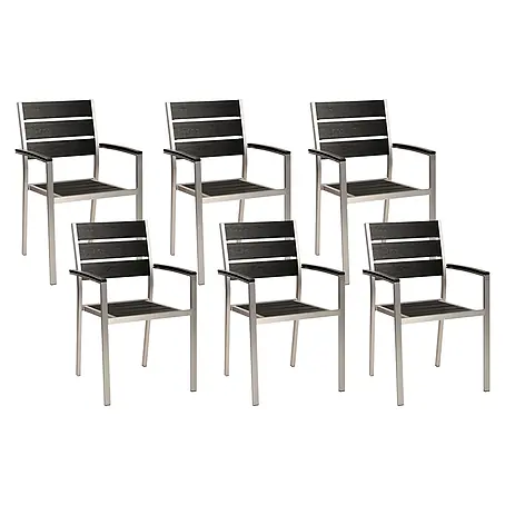 Beliani  Gartenstuhl-Set VERNIO