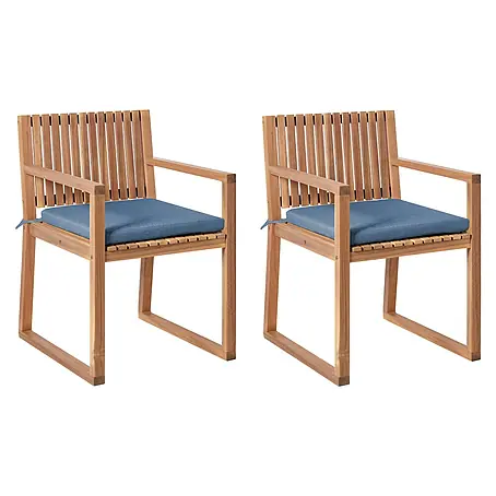 Beliani  Gartenstuhl-Set SASSARI PREMIUM