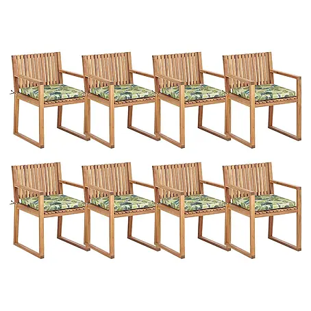 Beliani  Gartenstuhl-Set SASSARI II