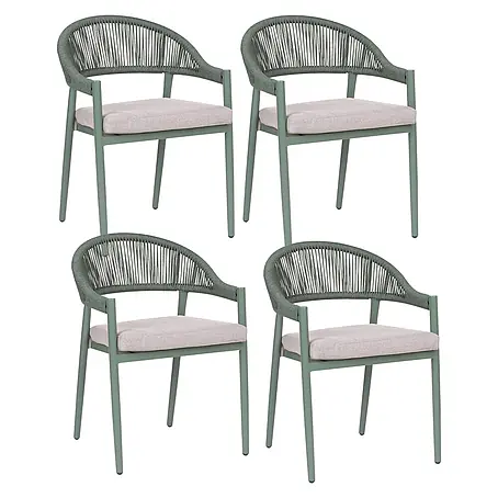 Beliani  Gartenstuhl-Set ORMEA