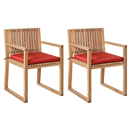 Beliani  Gartenstuhl-Set SASSARI PREMIUM