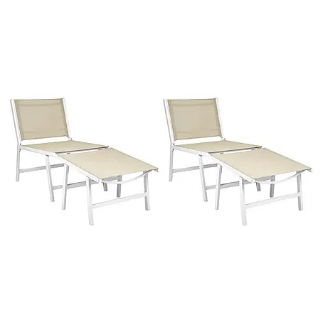 Beliani  Gartenstuhl-Set MARCEDDI