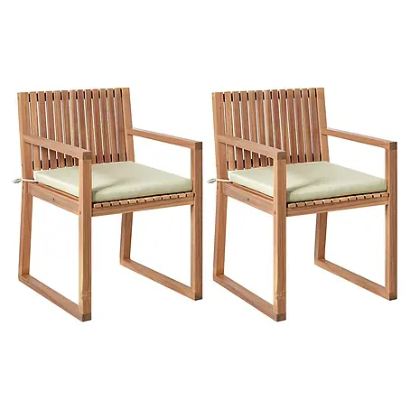 Beliani  Gartenstuhl-Set SASSARI PREMIUM