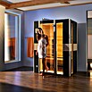 Weka Infrarotkabine 543 Gr.2  (2.050 W, 5 Keramikstrahler, 100 x 137 x 190 cm)