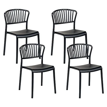 Beliani  Gartenstuhl-Set GELA