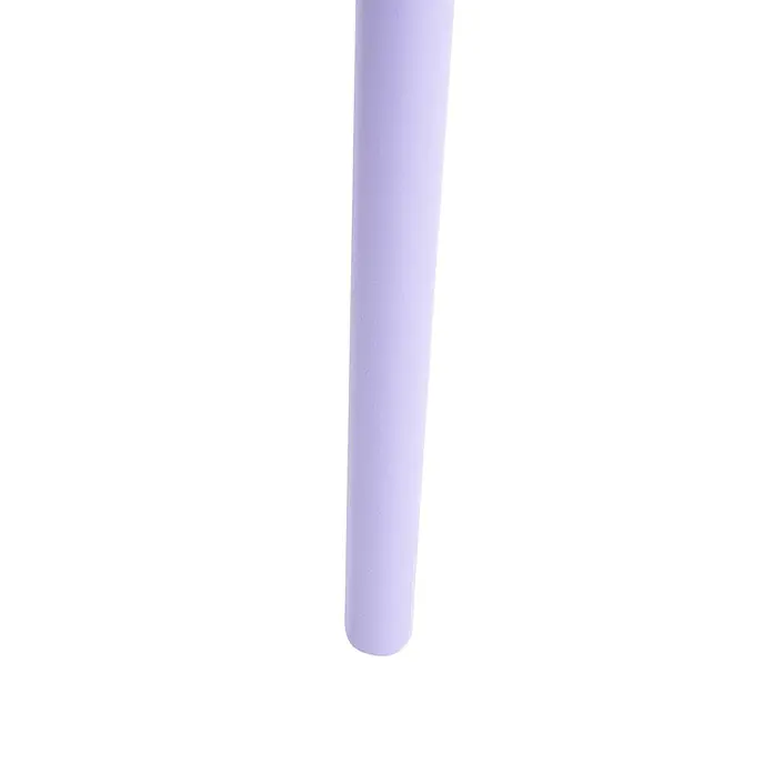 4er-Set Gartenstuhl GUBBIO in Violett -  - Helllila, konisches Möbelbein mit matter Oberfläche.