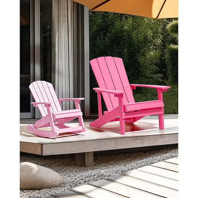 Gartenstuhl ADIRONDACK in Rosa