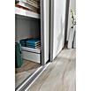 Optimum Schiebetür-Set (Weiß, 120 x 250 cm)