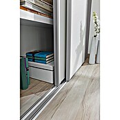 Optimum Schiebetür-Set (Weiß, 120 x 250 cm)