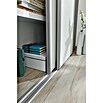 Optimum Schiebetür-Set (Weiß, 120 x 250 cm)