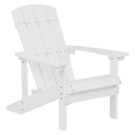 Gartenstuhl ADIRONDACK in Weiß - (W) 75 x (H) 88 x (L) 88 cm