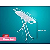 Leifheit Bügeltisch Classic S Basic (40 x 145 cm, Höhenverstellung: 69 cm - 88 cm, Hellblau, Weiß) | BAUHAUS