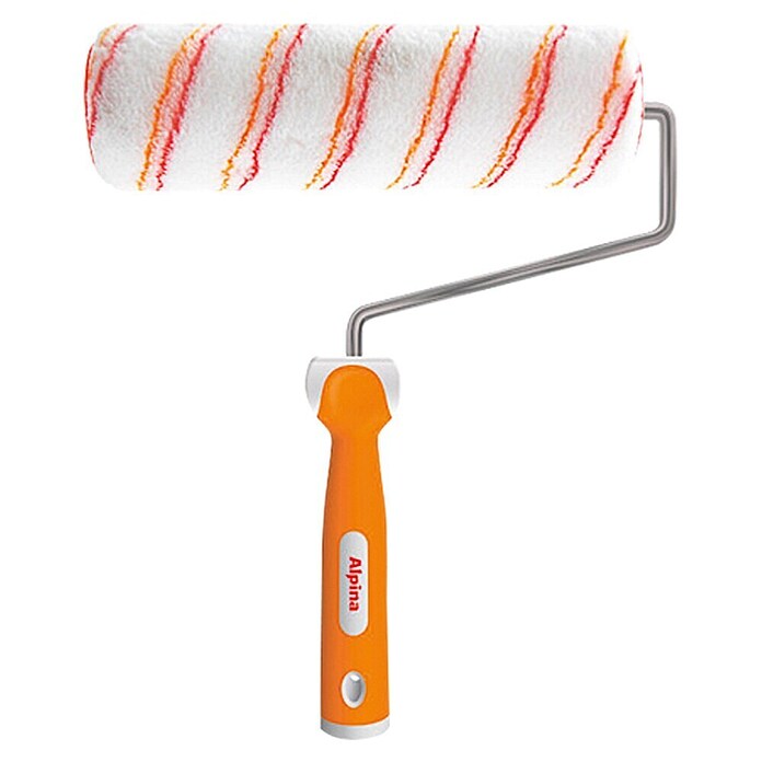 Alpina Farbroller Spritz-Frei Weiss (Breite Walze: 25 cm, Bügelstärke: 8 mm, Florhöhe: 9 mm)