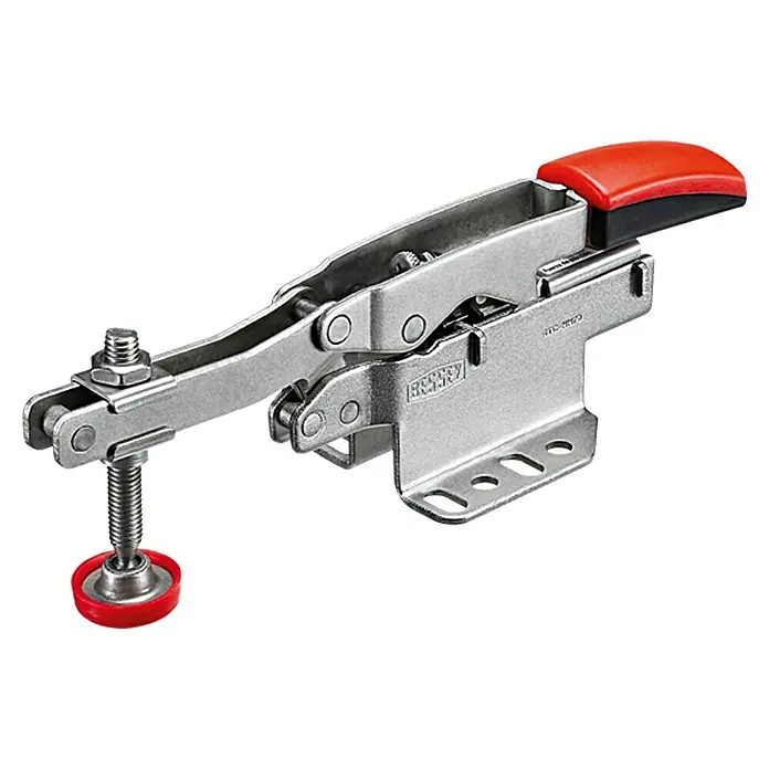 Bessey Waagrechtspanner STC-HH 70 - Spannweite: 60 mm, Spannkraft: 2.500 N - BESSEY Horizontal-Schnellspanner mit horizontaler Basisplatte, ideal für schnelle und sichere Werkstückfixierung in verschiedenen Anwendungen.