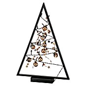 Dekoartikel Baum Triangela (Schwarz, Gold, Holz, Höhe: 50 cm) | BAUHAUS