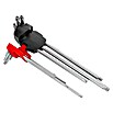Wisent Torx-Schlüsselsatz (9-tlg., Größe: TR 10 - TR 50, Chrom-Vanadium-Stahl)