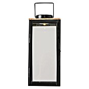 LED-Laterne Kaeli (18 x 18 x 40,5 cm, Timerfunktion, Schwarz) | BAUHAUS