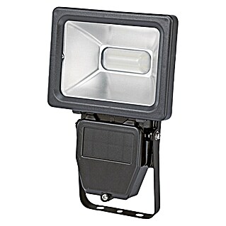 Starlux Proyector LED (10 W, L x An x Al: 193 x 122 x 51 mm, Negro, Blanco neutro)