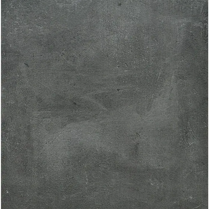 Feinsteinzeugfliese Manhattan Dark - 60 x 60 cm, Anthrazit, Matt - Dunkelgraue Betonfliese mit matter Oberfläche und subtilen Texturen, ideal für moderne Innenräume.