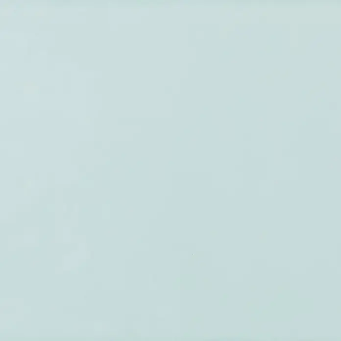 Modern Style Wandfliese Alboran Aqua - 7,5 x 30 cm, Hellblau, Glänzend - Hellblaues mattes Blatt.
