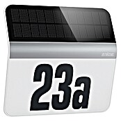 Steinel XSolar Número de casa solar LED XSolar LH-N (0,03 W, Acero inoxidable/plástico, IP44, Acero inoxidable)