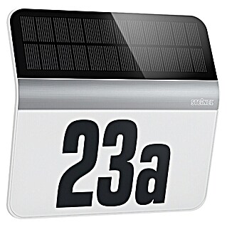Steinel XSolar Número de casa solar LED XSolar LH-N (IP44, Acero inoxidable)
