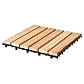 Klick-Holzfliese (Lärche, Größe: 30 x 30 cm, 1 Stk.)