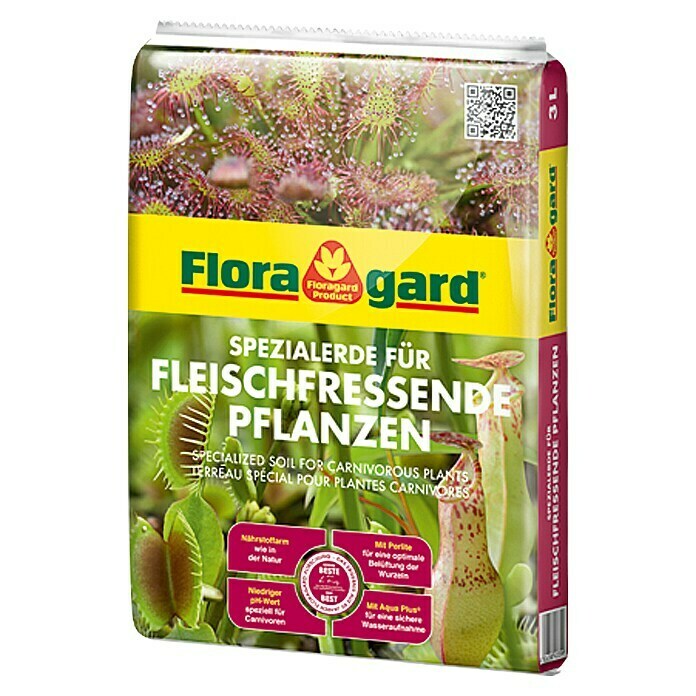 Floragard Carnivorenerde3 l Front View