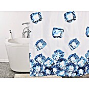 Venus Douchegordijn, textiel Ice (120 x 200 cm, 100% Polyester)