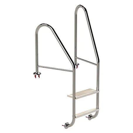 Eichenwald Poolleiter Modell 07 Marina Öffentlich Flanschmontage Beckentiefe 1060mm 3 Stufen