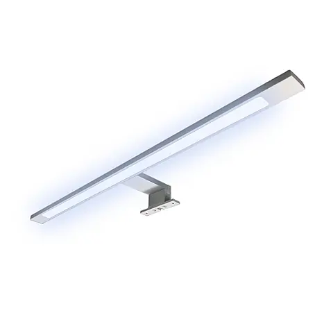 kalb LED Spiegelleuchte 60cm 4000K Silbergrau 3in1 Montage