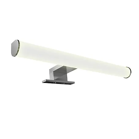 kalb LED Spiegelleuchte 30cm 3000K Chrom Tropfenform