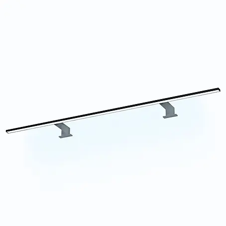 kalb LED Spiegelleuchte Spectraline 120cm 4000K Schwarz
