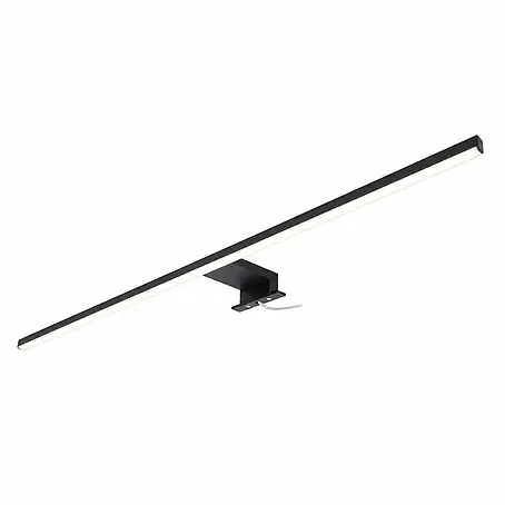 kalb LED Spiegelleuchte Running Light 100cm 4000K Schwarz Lichtlauf