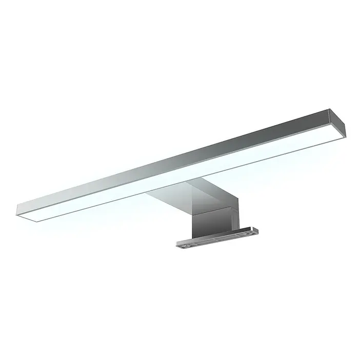 kalb LED Spiegelleuchte 30cm 4000K Chrom -  - Moderne lineare LED-Spiegel- oder Bilderleuchte in Silbermetallic.