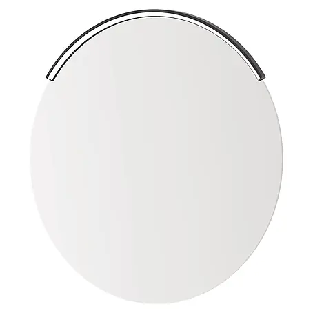 kalb LED Spiegelleuchte CURVIA Ø 60cm 4000K Schwarz