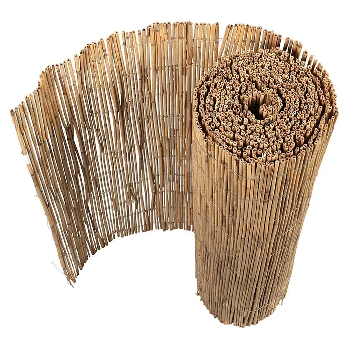 Gardol Schilfrohrmatte - 600 x 100 cm, Geeignet für: Sicht- und Windschutz - Eine gerollte Bambusmatte, ideal als Sichtschutz oder Dekoration für Garten und Terrasse. Die natürliche Optik fügt sich harmonisch ein.