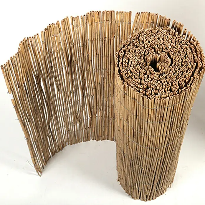 Gardol Schilfrohrmatte - 600 x 100 cm, Geeignet für: Sicht- und Windschutz - Eine gerollte Bambusmatte, ideal als Sichtschutz oder Dekoration für Garten und Terrasse. Die natürliche Optik fügt sich harmonisch ein.