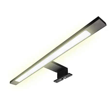 kalb LED Spiegelleuchte 45cm 3000K Schwarz 3in1 Montage
